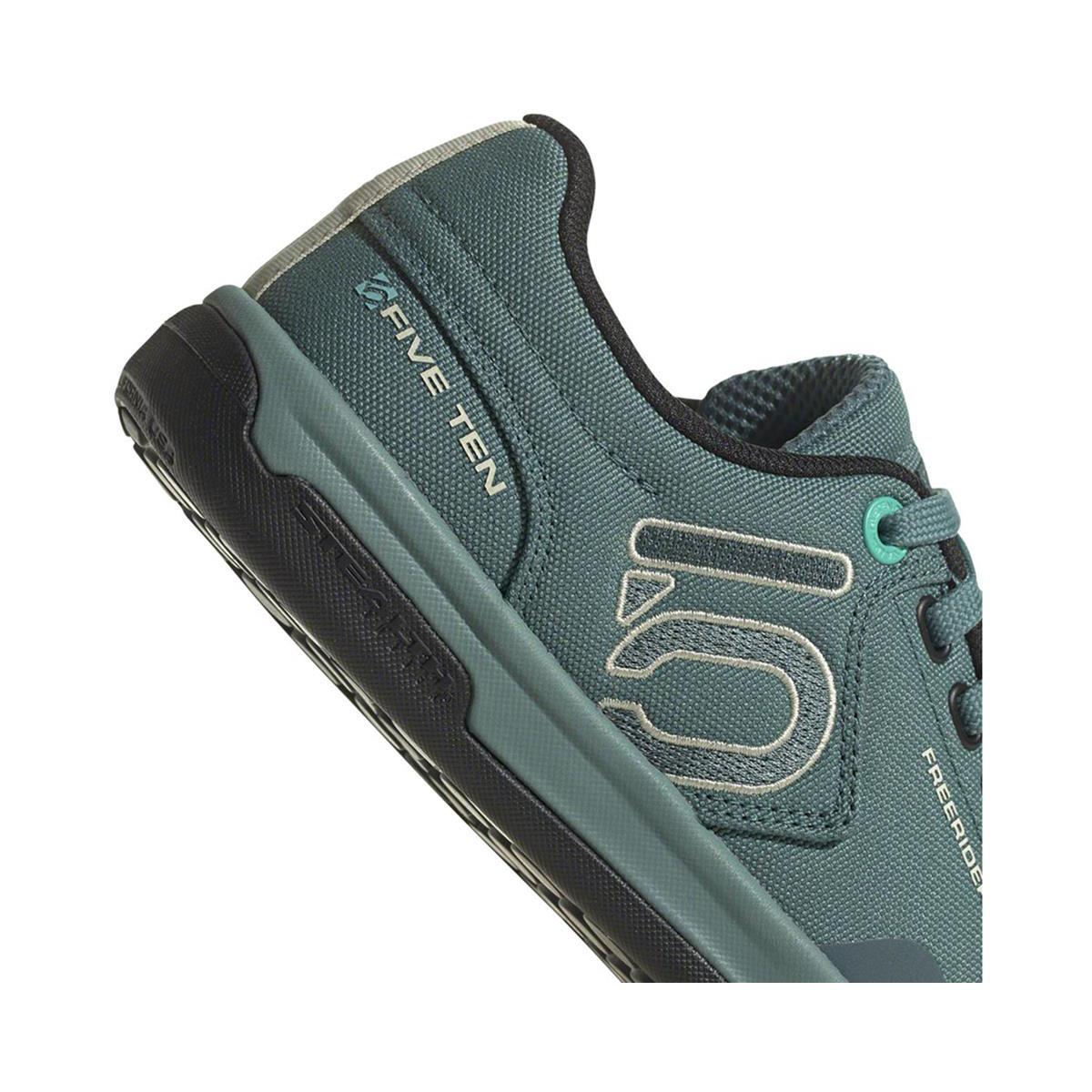 Five Ten Freerider Pro Canvas Women s Bike Shoes Hazy Emerald Acid Mint Core Black 6.5